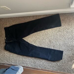 Blue corduroy pants
